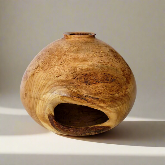 Small Cherry Burl Vase