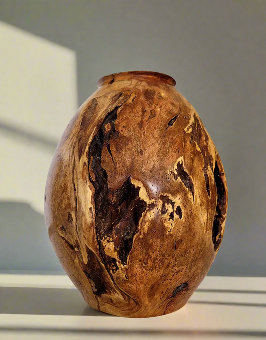 Cherry Burl Vase