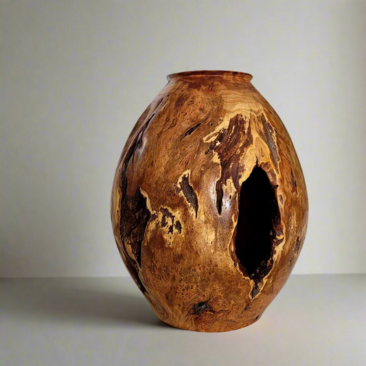 Cherry Burl Vase
