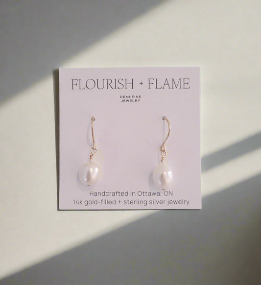 Goldfilled Pearl Dangles