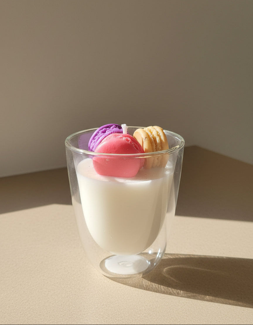 Handmade Macaron Candles