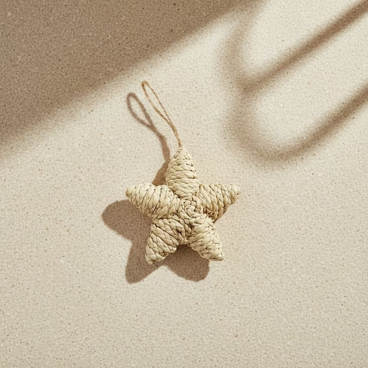Rattan Star Ornament