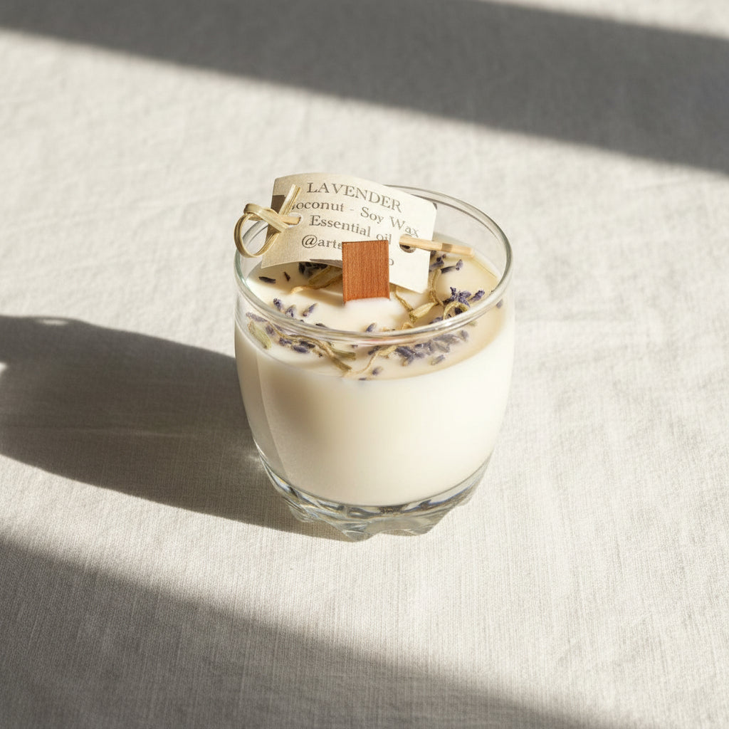 Lavender Candle