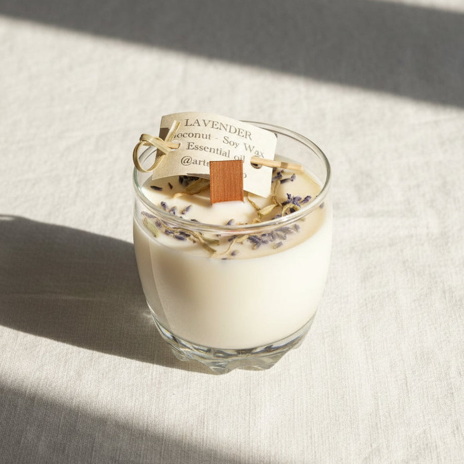 Lavender Candle