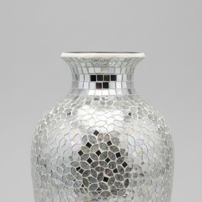 Mosaic Glass Vase