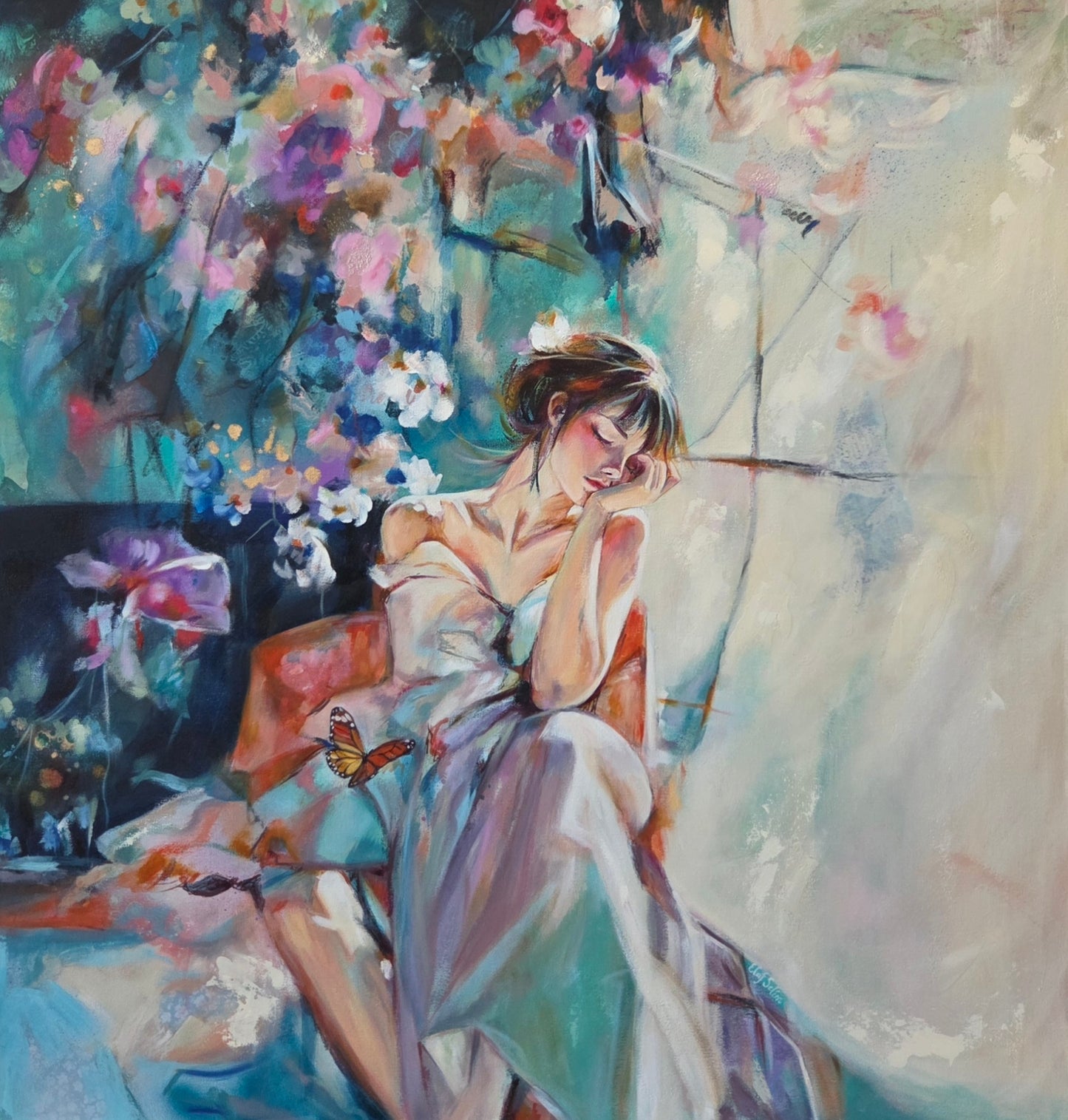 Leaning into Soft Petals