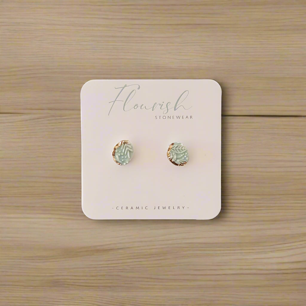 Flourish Stonewear Rounded Studs