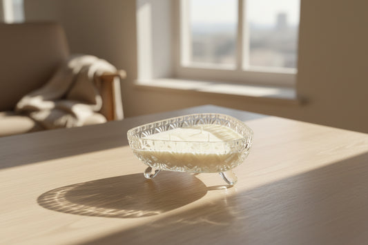 Vintage Crystal Candles