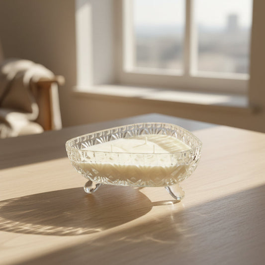 Vintage Crystal Candles