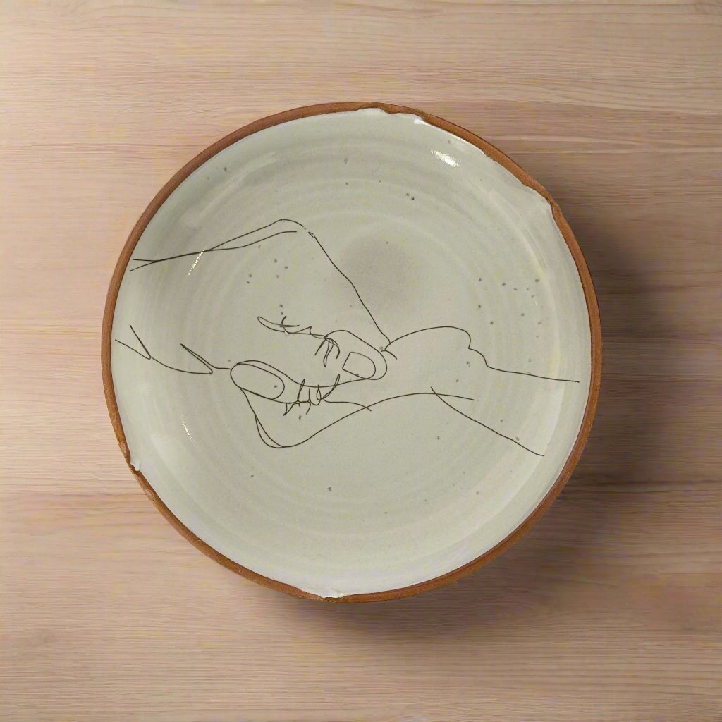 Ceramic Hand Plate