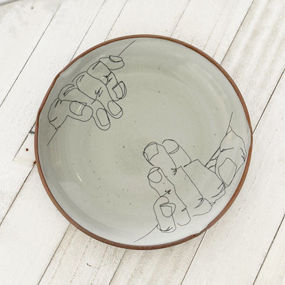 Ceramic Hand Plate