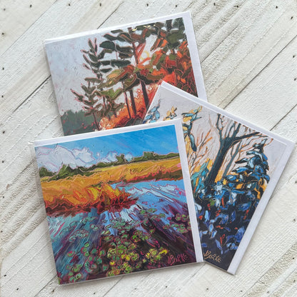 Art Cards Packs of Three