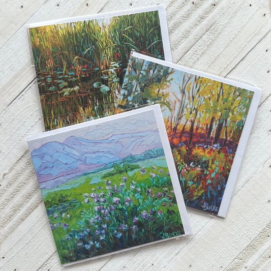 Landscape Art Cards Pack of Three