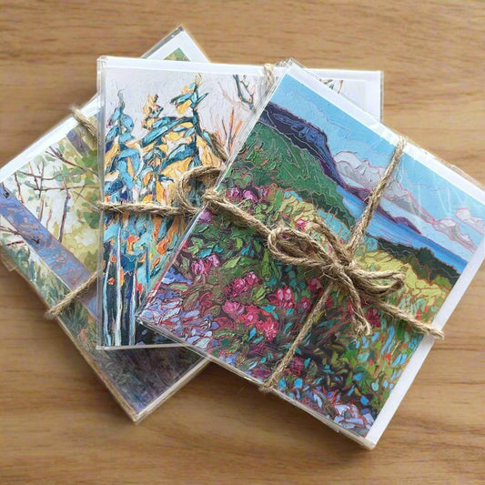 Landscape Art Cards Pack of Three
