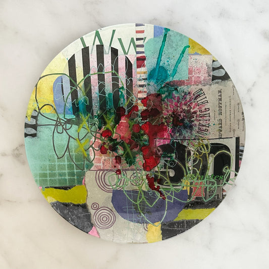 "Film Noir" Glass Bowl