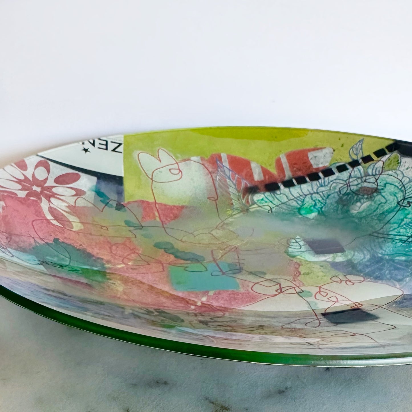 "Bloom Memory" Glass Bowl