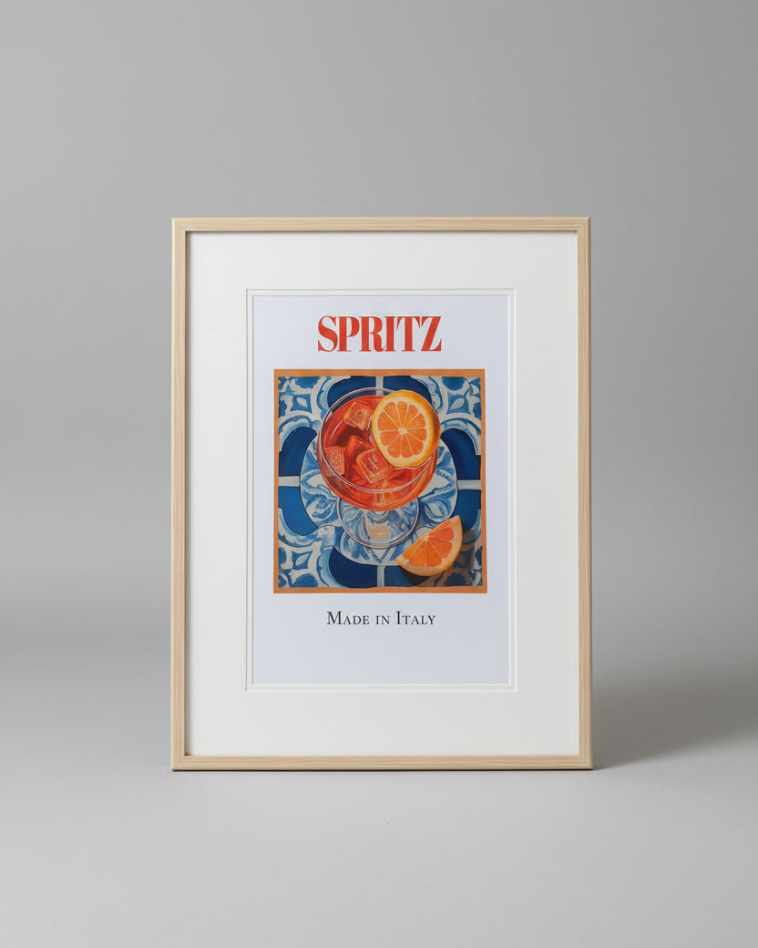 Spritz Framed Print