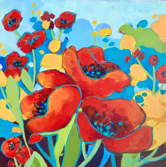 Vibrant Poppies
