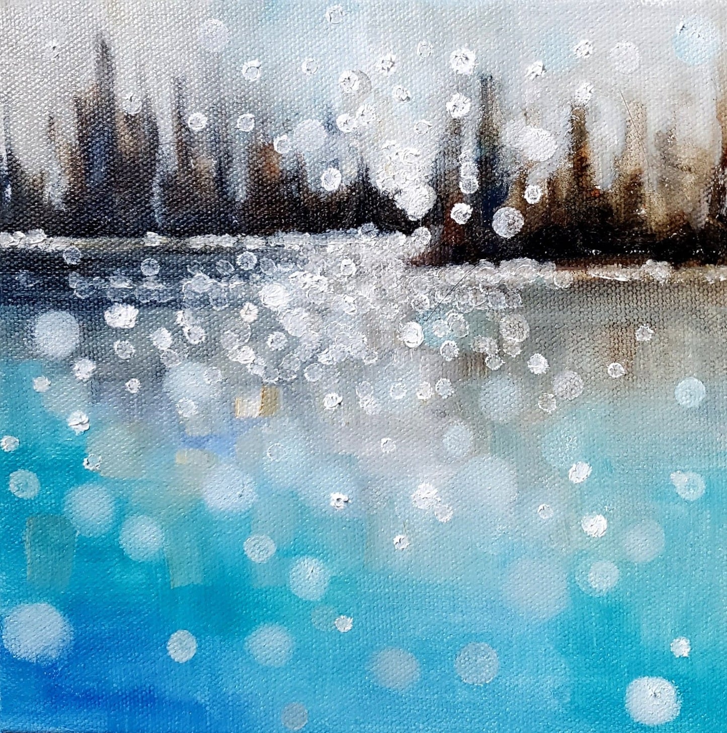 Oil artwork titled Catalyst for Change