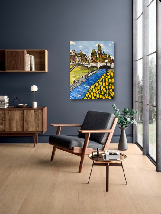 Tulips along the Rideau Canal