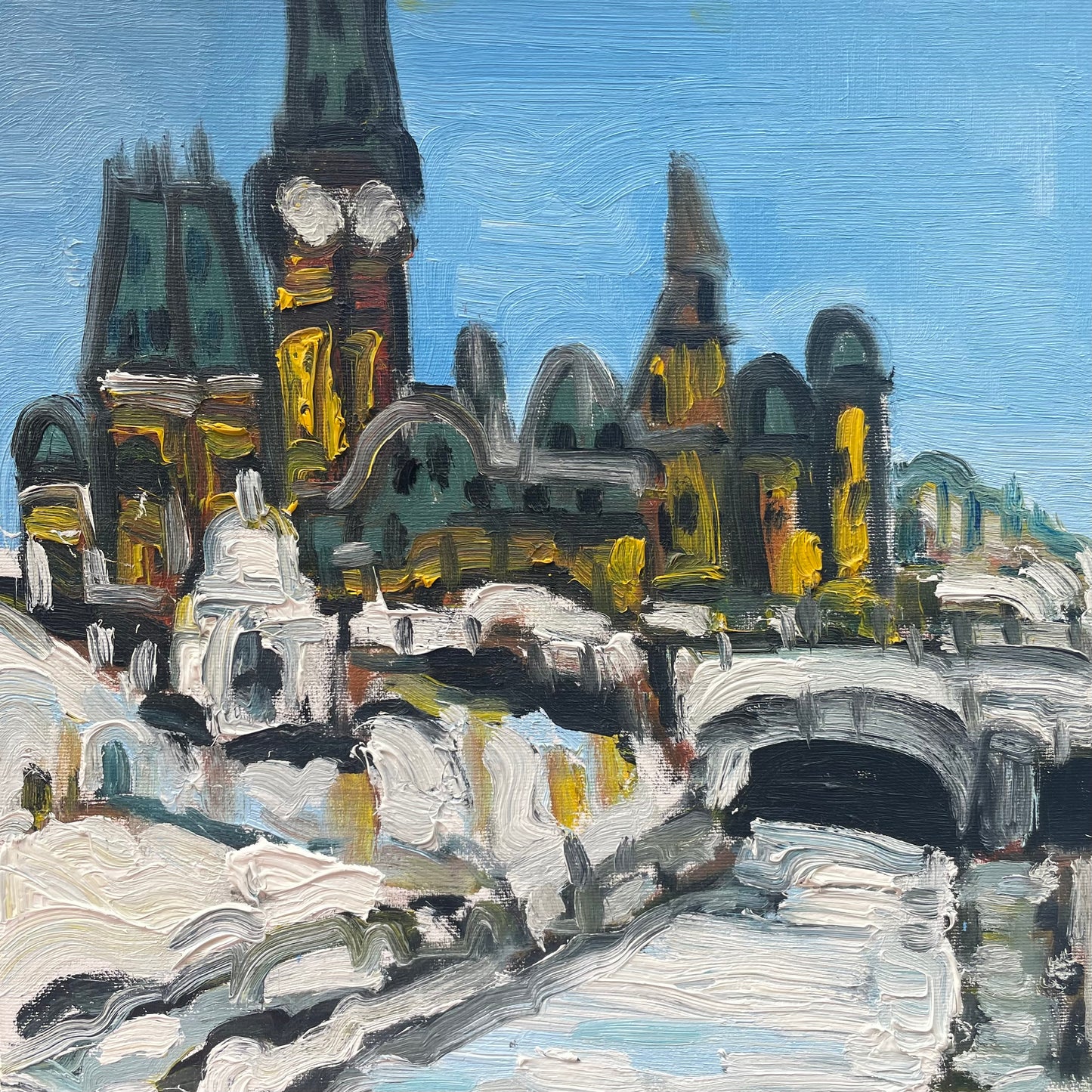 Frozen Rideau Canal