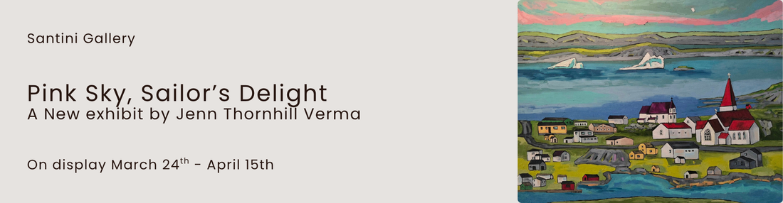 Pink Sky, Sailor's Delight by Jenn Thornhill Verma