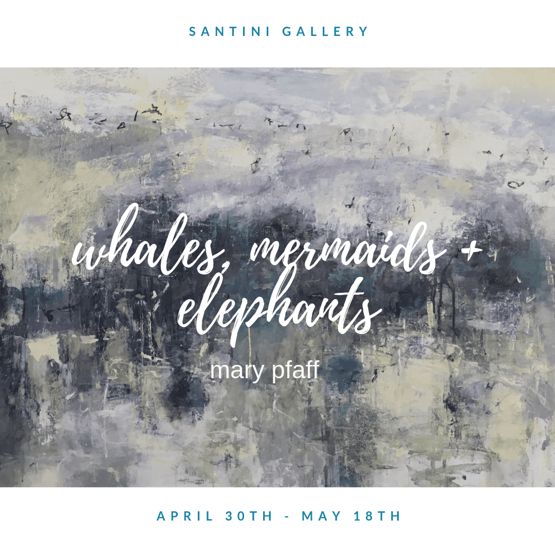 Whales, Mermaids + Elephants by Mary Pfaff