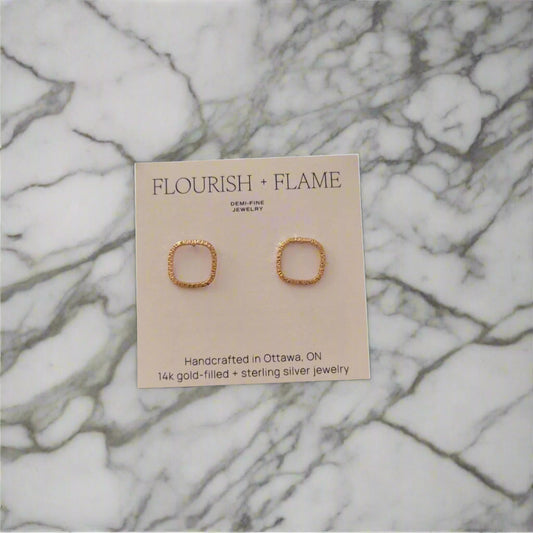 Gold Rounded Square