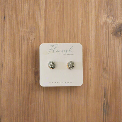 Flourish Stonewear Rounded Studs