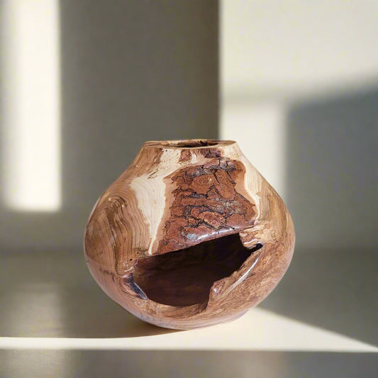 Cherry Burl Vase