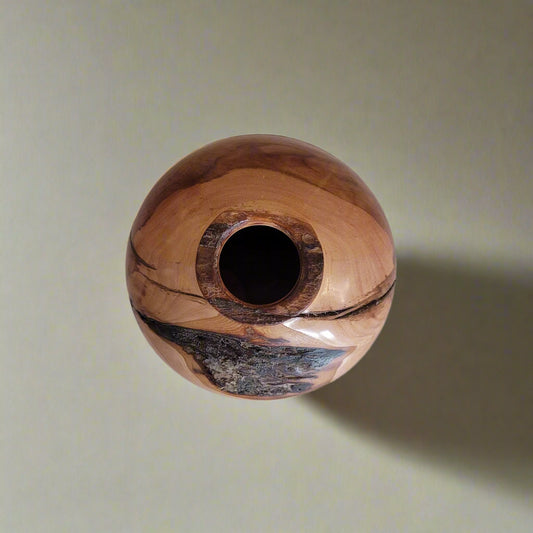 Maple Burl Hollow Form