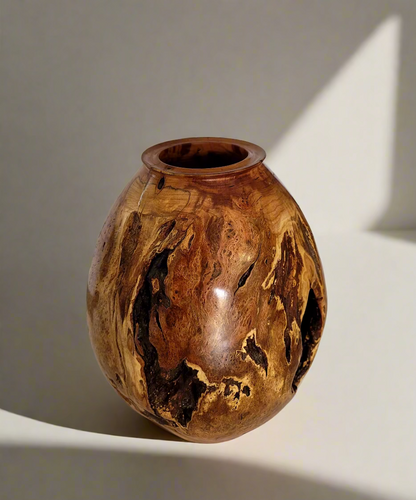 Cherry Burl Vase