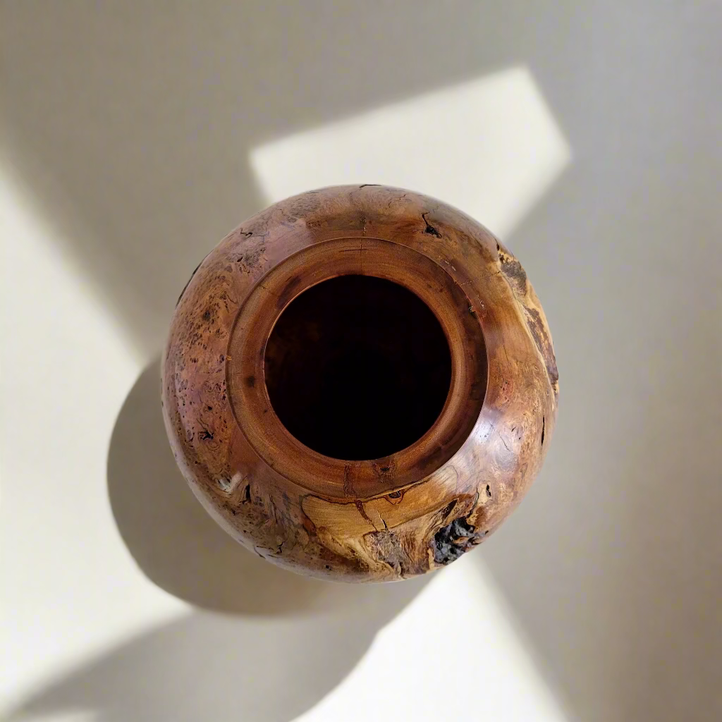 Cherry Burl Vase