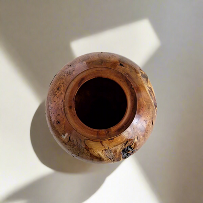 Cherry Burl Vase