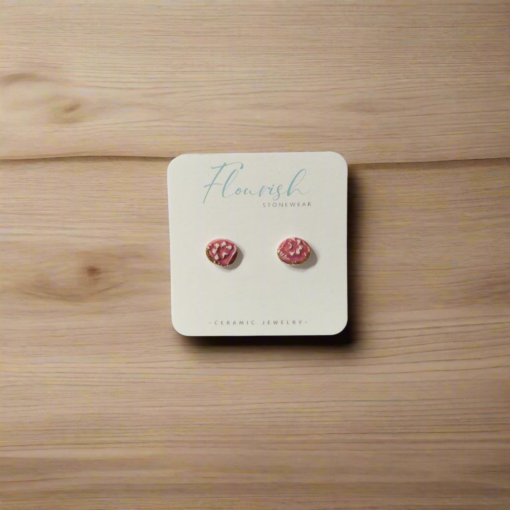 Flourish Stonewear Rounded Studs
