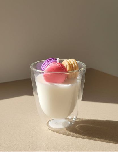 Handmade Macaron Candles