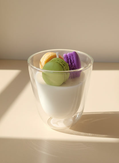 Handmade Macaron Candles