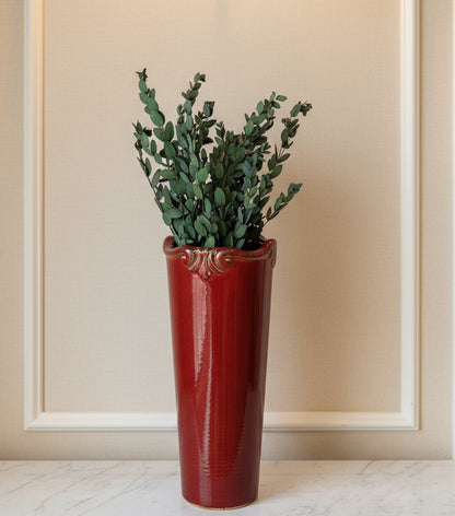 Holiday Ceramic Vase