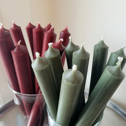 Holiday Taper Candles