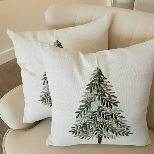 Embroidery Tree Pillow