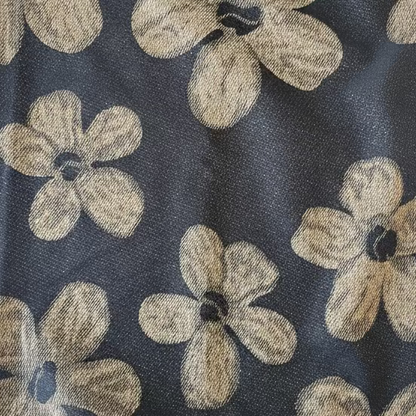 Metallic Floral Scarfs