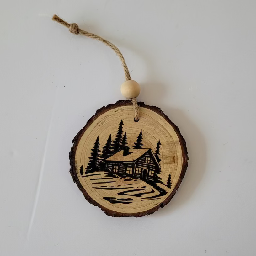 Forced Creations Live Edge Ornaments