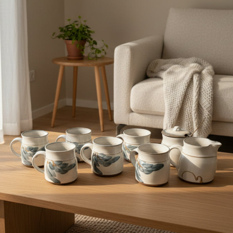 Blue Hyacinth Tea Set