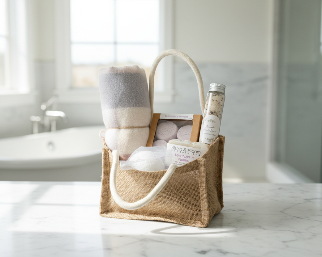 Bath Essentials Tote