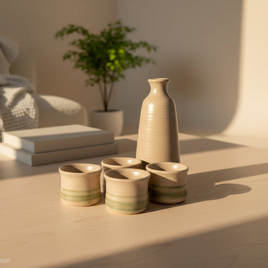 Handmade Carafe with Cups