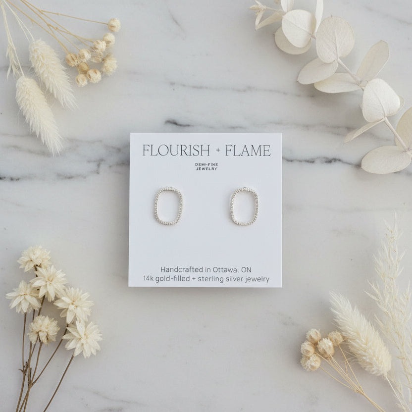 Luxe Silver Stud