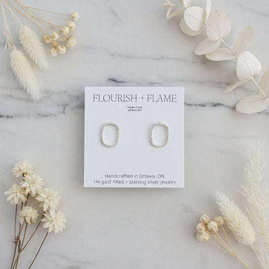 Luxe Silver Stud