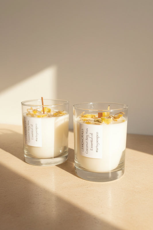 ArtsySoapCo. Lemongrass Candle
