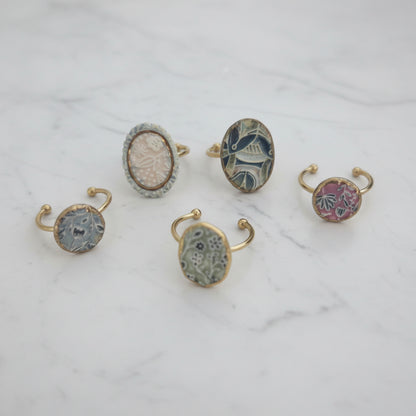 Oval Ring Collection