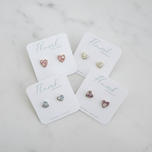 Flourish Stonewear Heart Collection